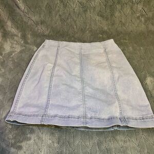 Wild Fable Light Blue Mini Jean Skirt
